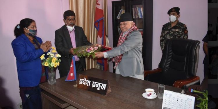 कामै नगरेका प्रादेश २ लोक सेवाले बुझाए वार्षिक प्रतिवेदन