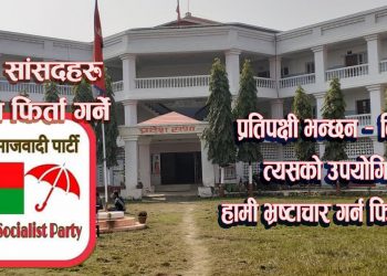 प्रदेश २ : सत्तारुढ सांसद दशैं भत्ता फिर्ता गर्ने, प्रतिपक्षी भन्छन – किन गर्ने ?
