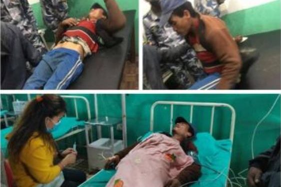 पैदल यात्रीलाई ठक्कर दिएर मन्त्री प्रभु साह फरार