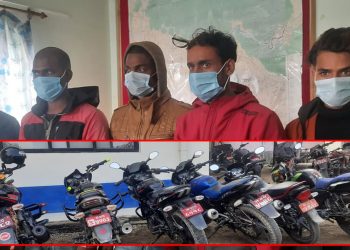 प्रहरीको मोटरसाइकल चोरिएपछि २४ घण्टा नबित्दै चोरहरु समातिए