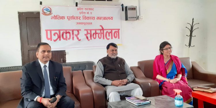 ३ सय ५६ कि.मी. सडक बनाएकाे प्रदेश २ सरकारकाे दाबी