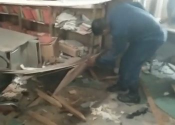 सिरहाको मालपोत कार्यालयमा बम बिस्फोट , ७ घाइते