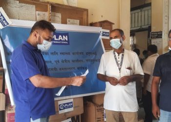 स्वास्थ्य कार्यालयलाई प्लानद्वारा कोभिड विरुद्धको सुरक्षा सामाग्री सहयोग