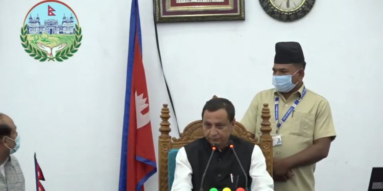 नीति तथा कार्यक्रममा संशोधनका लागि गर्न २४ घण्टा समय