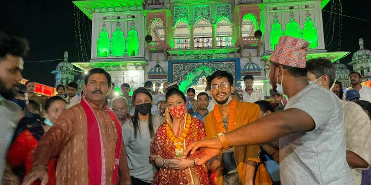 हिमानी भ्रमणले जानकी मन्दिरमा ब्लायक आउटकाे असर परेन