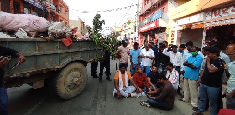 फोहोर व्यवस्थापन नगरिएको भन्दै जनकपुरधाम जनप्रतिनिधि मेयर विरूद्ध प्रदर्शनमा