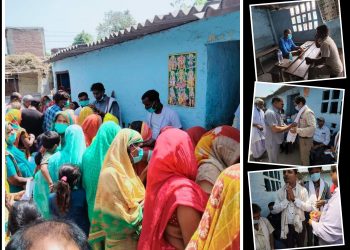 परवाहामा निशुल्क स्वास्थ्य शिविर, ४६७ जनाले लिए सेवा