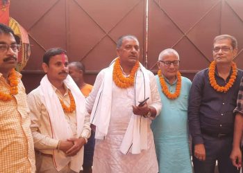 स्वतन्त्रबाट जितेका वडाध्यक्ष साह गरे कांग्रेस प्रवेश, जनताकाे सेवा गर्न पुरानै घरमा फर्के