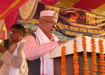 भाषा र साहित्य समृद्धिका लागि राष्ट्र समृद्ध हुन जरुरी : अध्यक्ष नेपाल