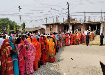 धनुषामा ६० प्रतिशत मत खस्यो, मतदान प्रभावित