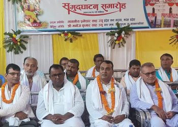 गणेश र हनुमान मन्दिरकाे पुर्णतापछि समुद्घाटन