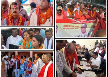 धनुषामा मन्त्रीदेखि सांसदसम्मको उम्मेदवारी, कसले कहाँबाट गराए दर्ता