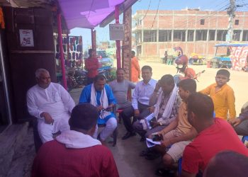 धनुषा ४ (१) का यादव भेटघाटमा व्यस्त : कांग्रेसलाई जिताउने प्रतिबद्धता
