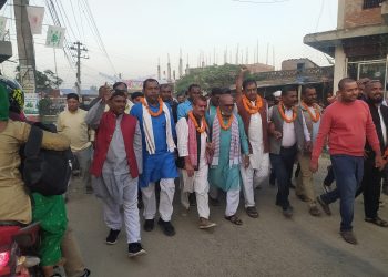 धनुषा ४ (१) मा कांग्रेसका यादवको घरदैलो संगसंगै पार्टी प्रवेश तिव्र