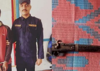 हतियार सहित पासवान पक्राउ
