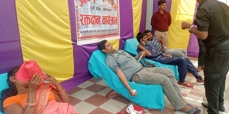 रगतका्े अभाव हुन नदिन न्युराेमा रक्तदान
