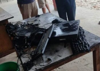 सर्लाही अलदालतमा आगलागी, सेवा बन्द