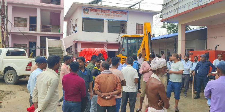 मिथिला विहारी नपामा अख्तियारले हाने छापा