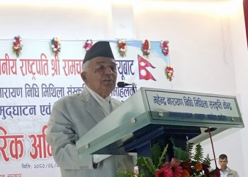 मधेशी नै सच्चा राष्ट्रवादी हुन, सिंहदरबारले बुझ्नु पर्यो : राष्ट्रपति पौडेल