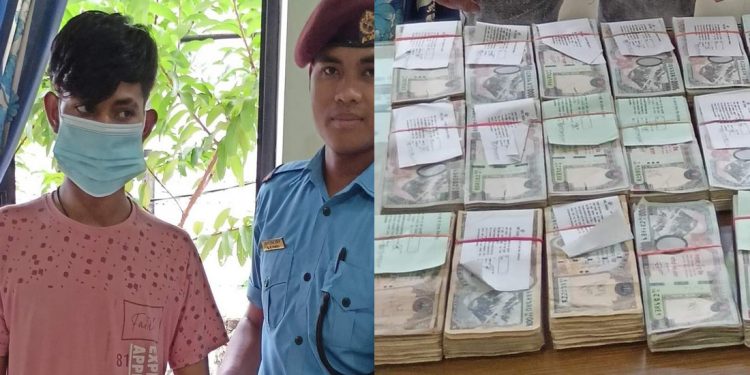 नेपाली रुपैया भारतमा थन्केको हो, लाखौ रुपैया सहित भारतीय पक्राउ
