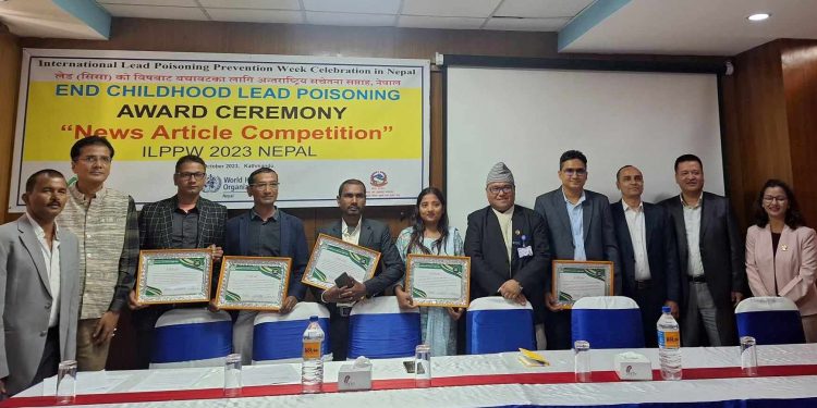 ILLPW अवार्डबाट डेली एक्सप्रेसका कर्ण पनि पुरस्कृत