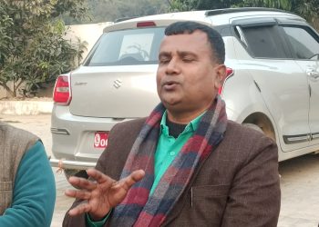 पेट्रोलियम डिलर्स एसोसिएसनको नेतृत्वमा किसुनदेवकाे उम्मेदवारी घोषणा