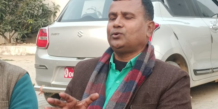 पेट्रोलियम डिलर्स एसोसिएसनको नेतृत्वमा किसुनदेवकाे उम्मेदवारी घोषणा