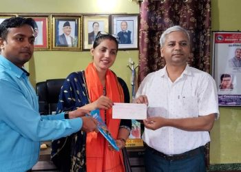 पत्रकारलाई झालाई प्राद्यिकरणले दिए बीमा रकम