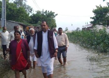 बाढीबाट क्षतिग्रस्त तटबन्ध यथाशिघ्र व्यवस्थापन गरिने : मन्त्री यादव
