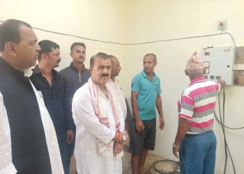 तत्काल खानेपानी आयोजना निर्माण गर्न मन्त्री यादवको निर्देशन