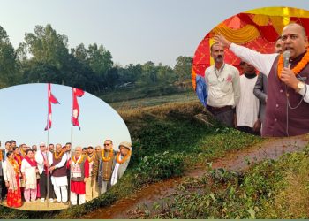 दुधमति नदीकाे संरक्षण र साैन्दर्यकरणका लागि सीमांकन शुरू