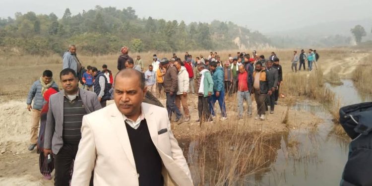 मुर्गिया खोलामा ड्याम निर्माण गर्ने मन्त्री यादवकाे प्रतिबद्धता