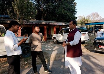 भूमिगत जलश्रोतलाई कार्यालय भवनको आभाव