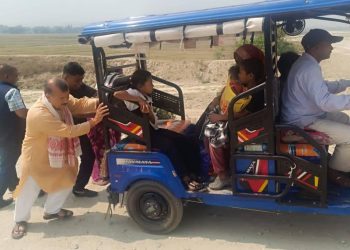विकासप्रेमी नेता महेन्द्र यादवकाे सहयाेगी उदारता