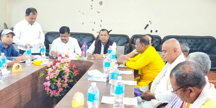 दूधमति नदीका समितिहरूकाे पदाधिकारीकाे कार्यक्षेत्र र सेवा सुविधा (TOR) पारित