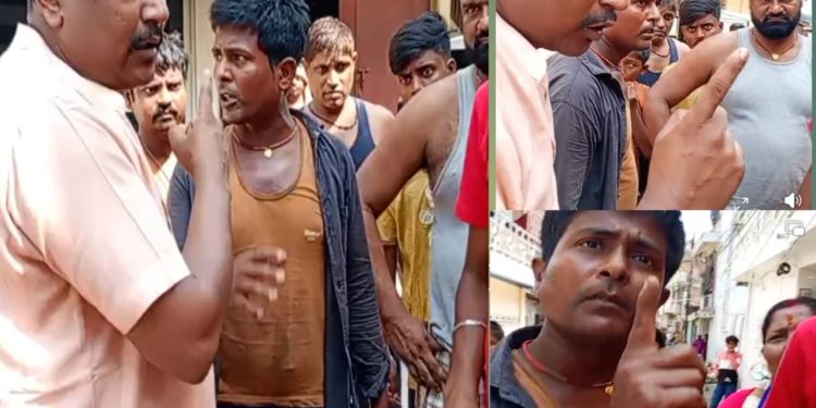 पत्रकार झामाथि हंसराज मिठाई पसलका कामदारहरूले गरे हातपात, घटनाकाे चाैतर्फि विराेध