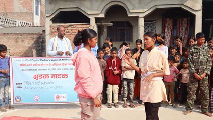 लैंगिक हिंसा विरुद्धको अभियानमा सीएफडब्लूएको विभिन्न कार्यक्रम