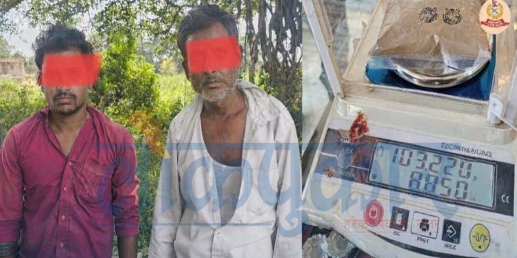 दुई भारतीय नागरिक खैरो हेरोइनसहित पक्राउ