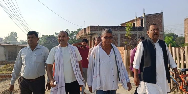 पूर्वमन्त्री यादवद्वारा कुर्थामा गरिएका विकास निर्माणका दर्जनाै याेजनाकाे अनुषमन